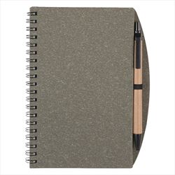 SH6115 Vintage Notebook With Pen And Custom Imprint